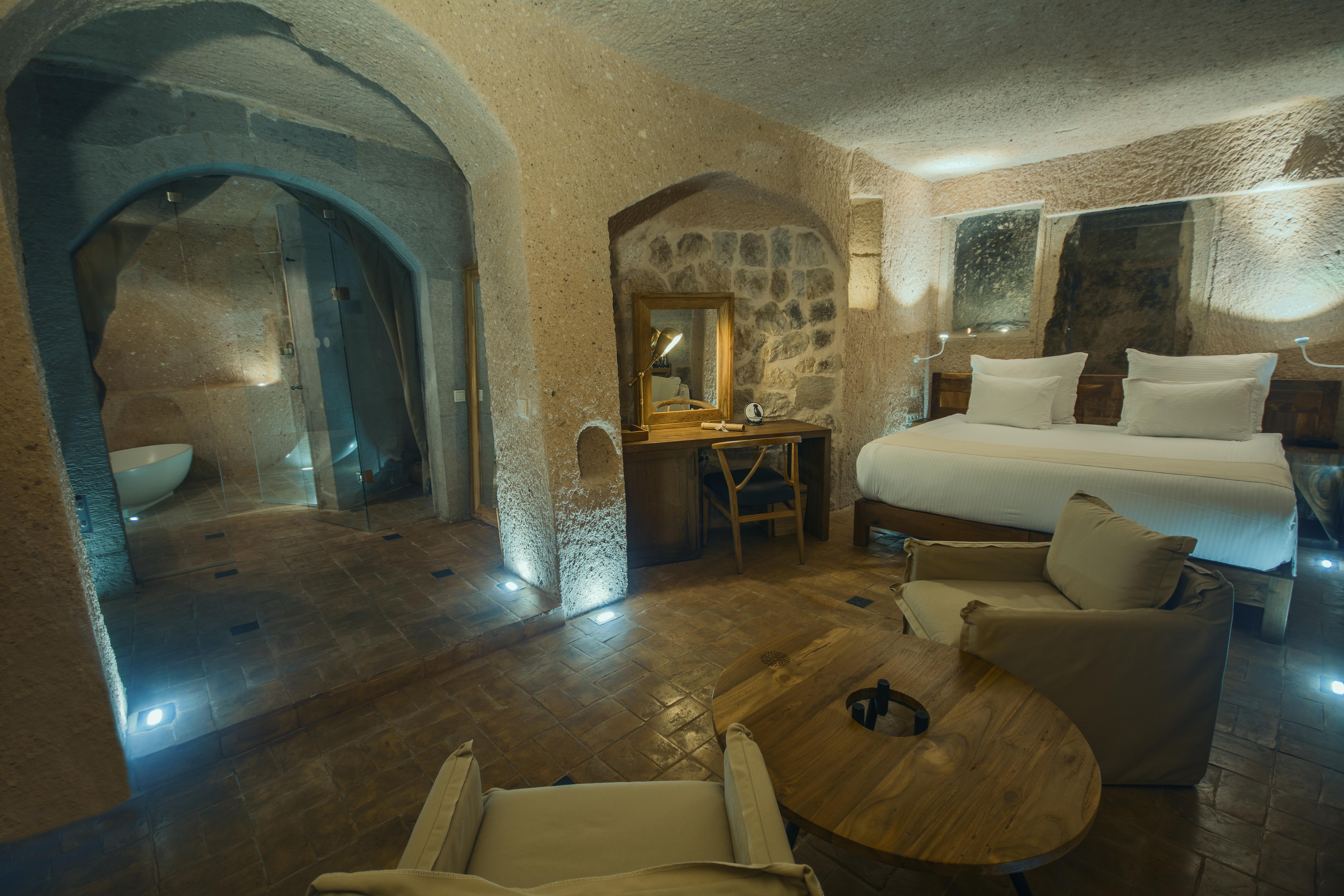 Millstone Cave Suites Hotel Üçhisar Eksteriør bilde