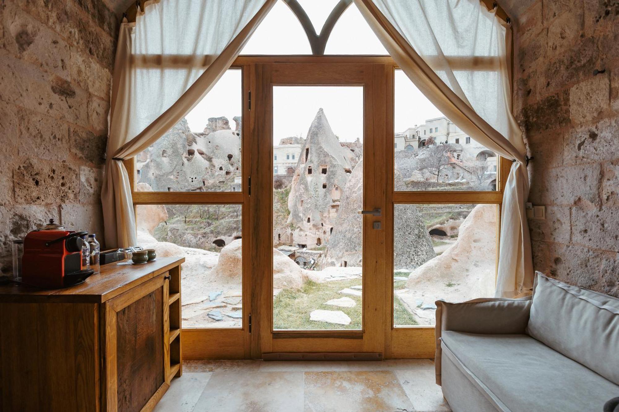 Millstone Cave Suites Hotel Üçhisar Eksteriør bilde