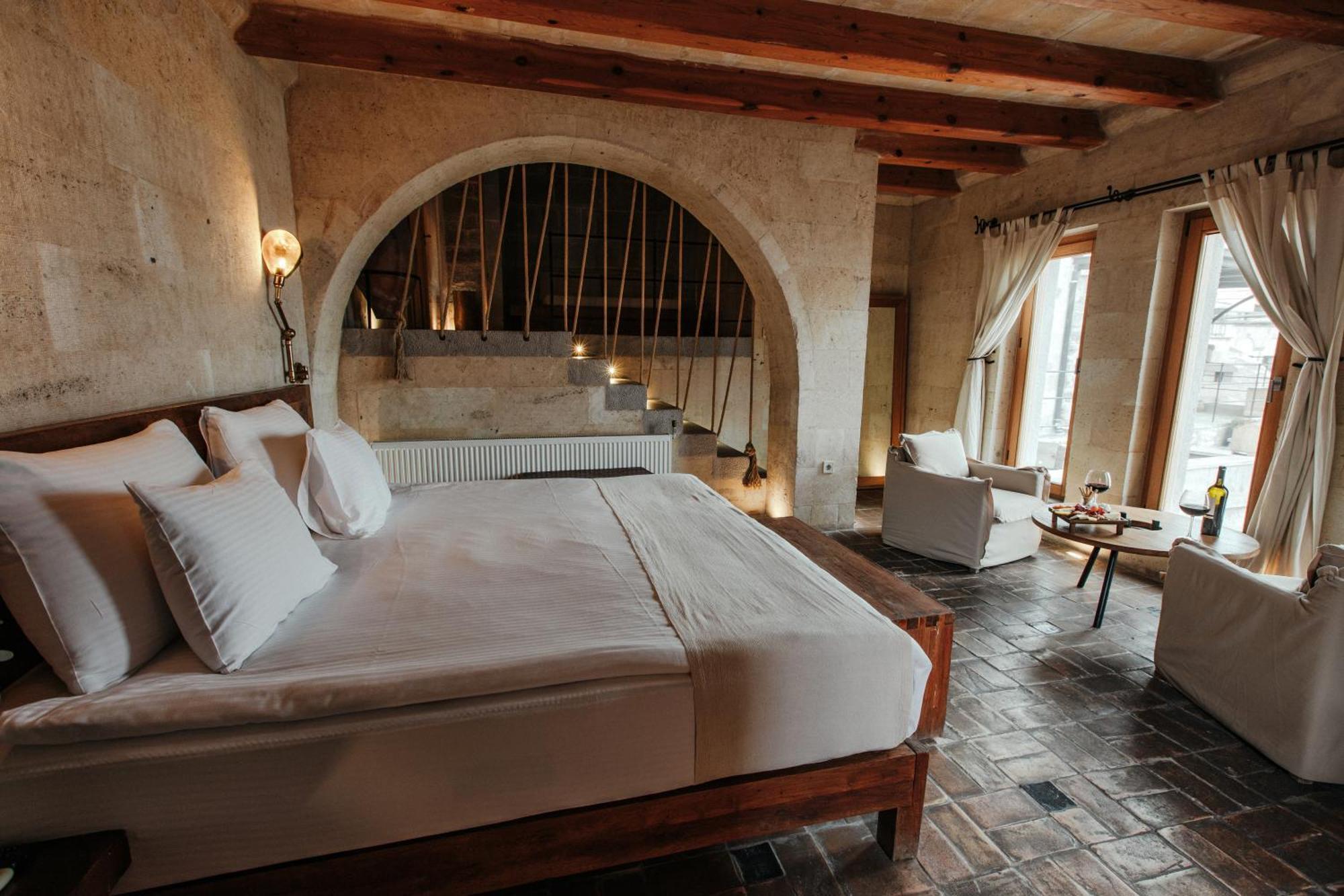 Millstone Cave Suites Hotel Üçhisar Eksteriør bilde