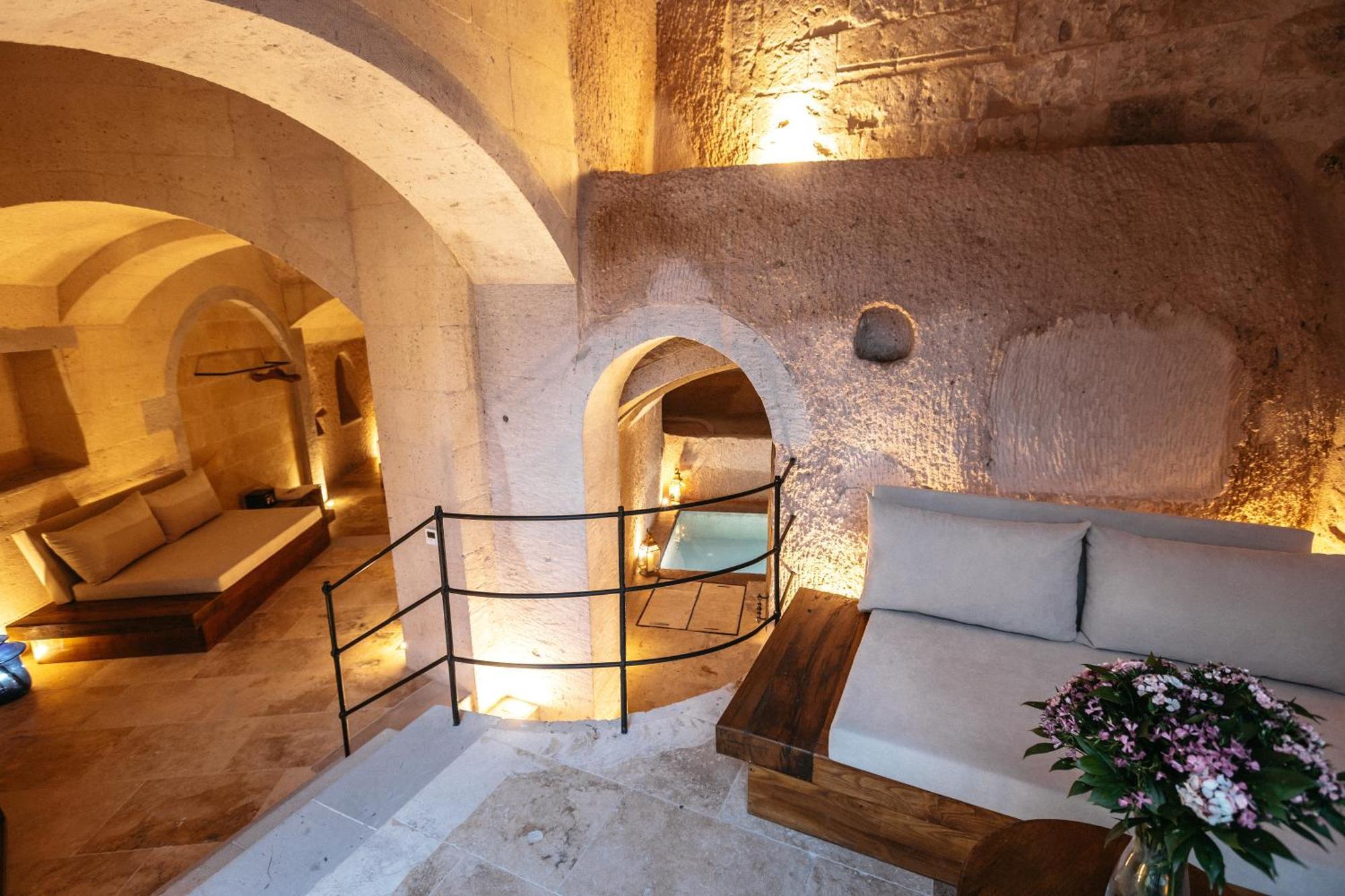 Millstone Cave Suites Hotel Üçhisar Eksteriør bilde