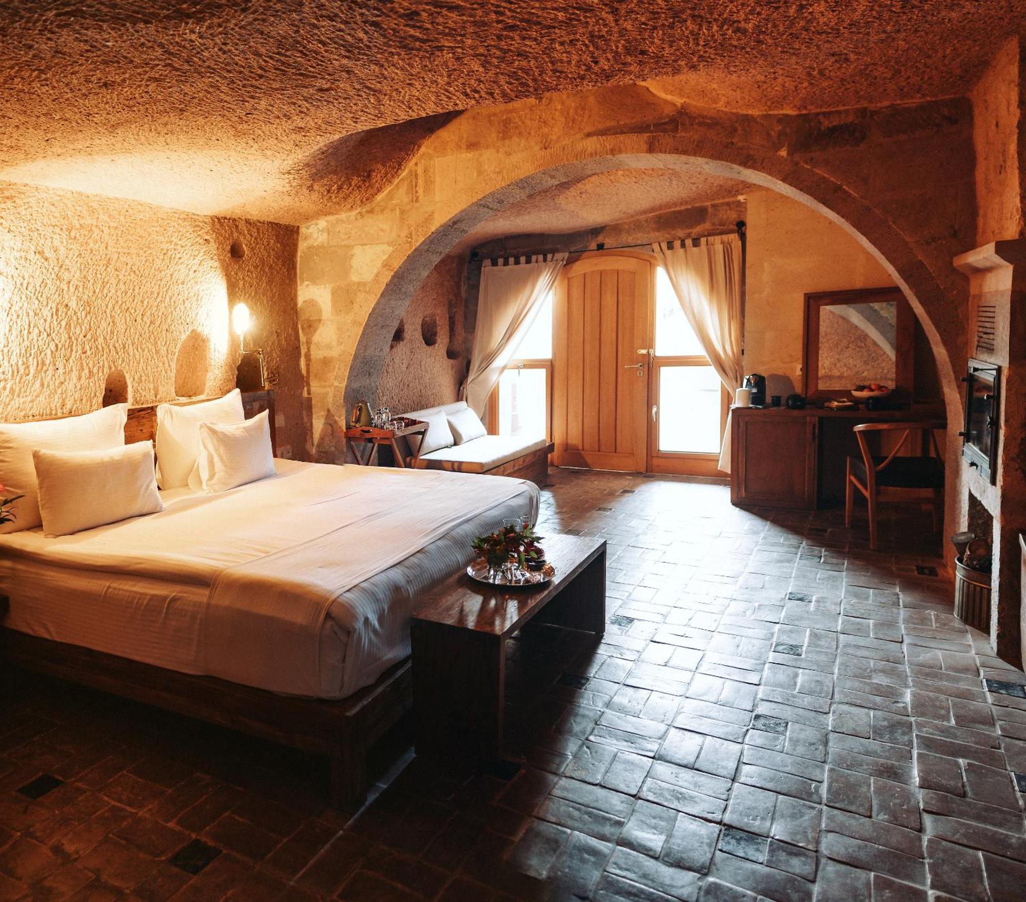 Millstone Cave Suites Hotel Üçhisar Eksteriør bilde
