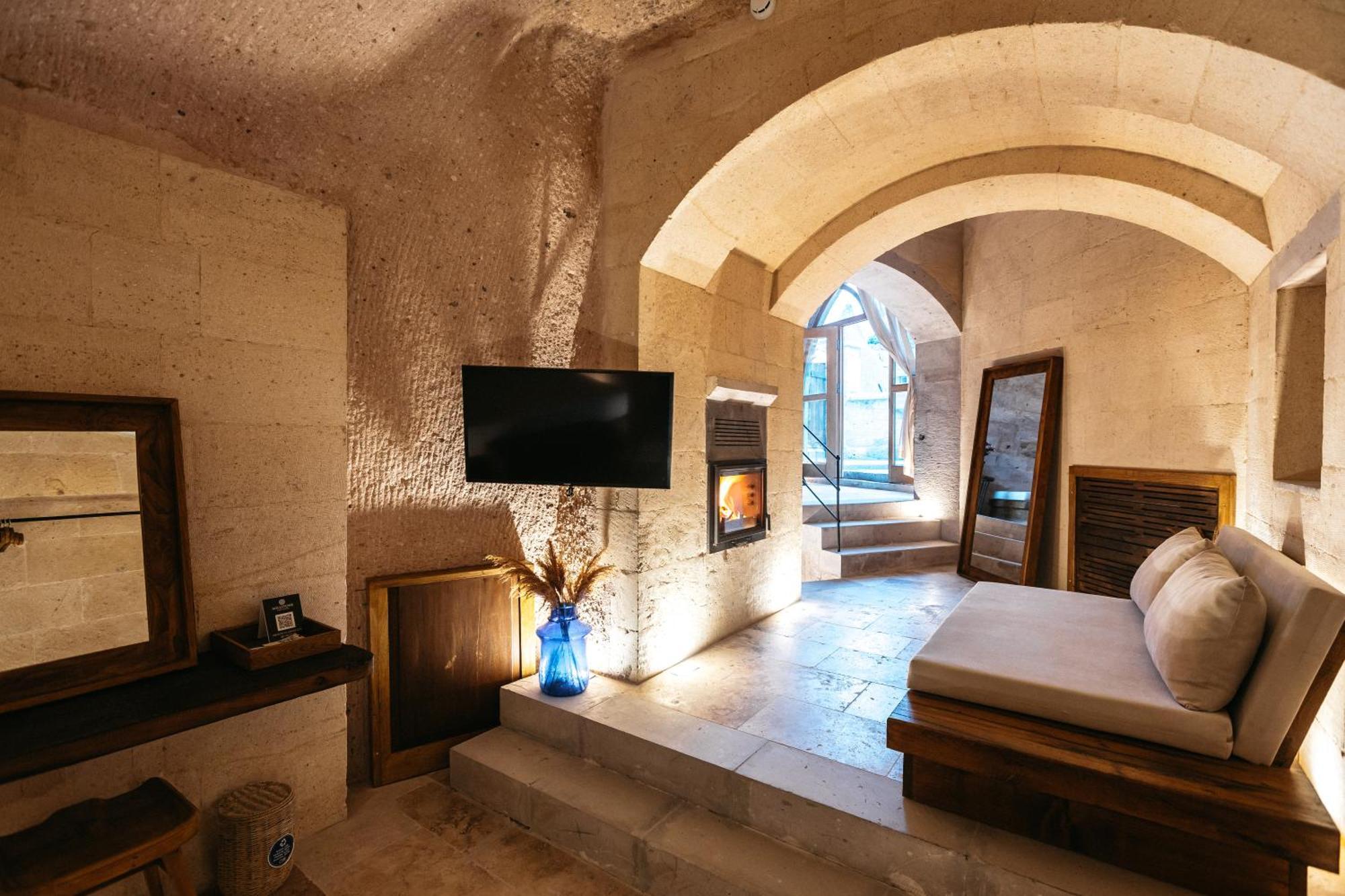 Millstone Cave Suites Hotel Üçhisar Eksteriør bilde
