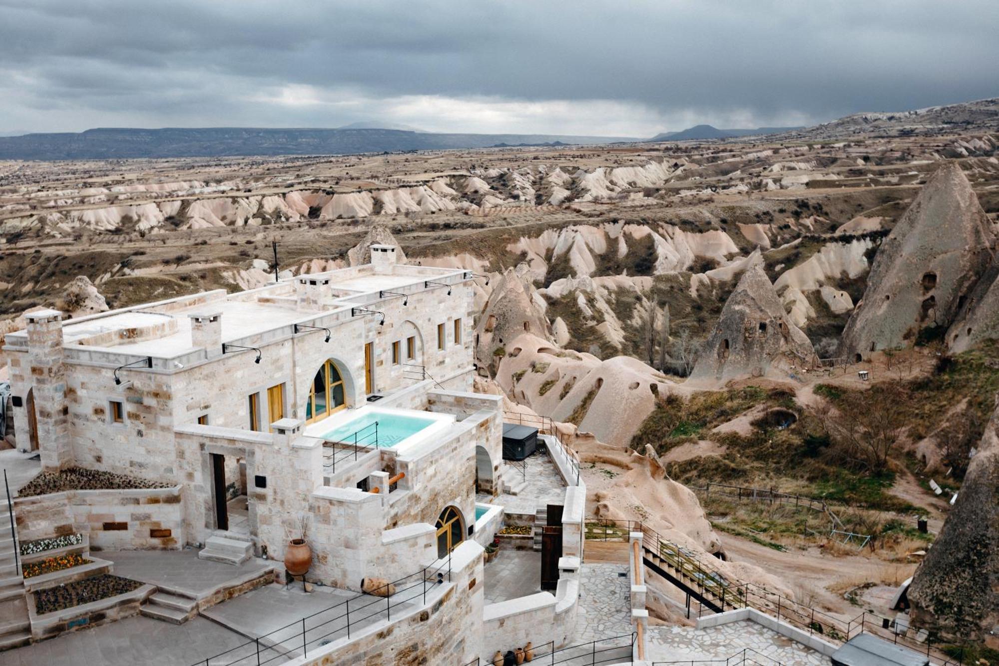 Millstone Cave Suites Hotel Üçhisar Eksteriør bilde